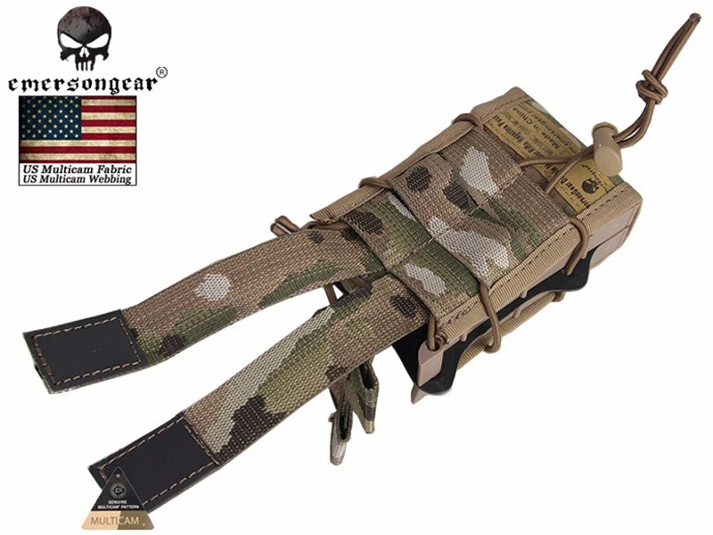 Emersongear-Double pochette modulaire pour chargeur de fusil, tactique Molle Mag, EM6035