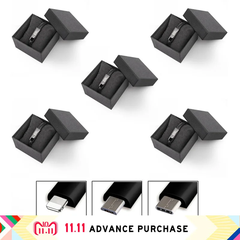 

5 pcs usb cable data line Charger for iphone charging iphone 5 huawei 5S 8 xiaomi plus x xs max oppo mi 8 p20 adapter pro type c