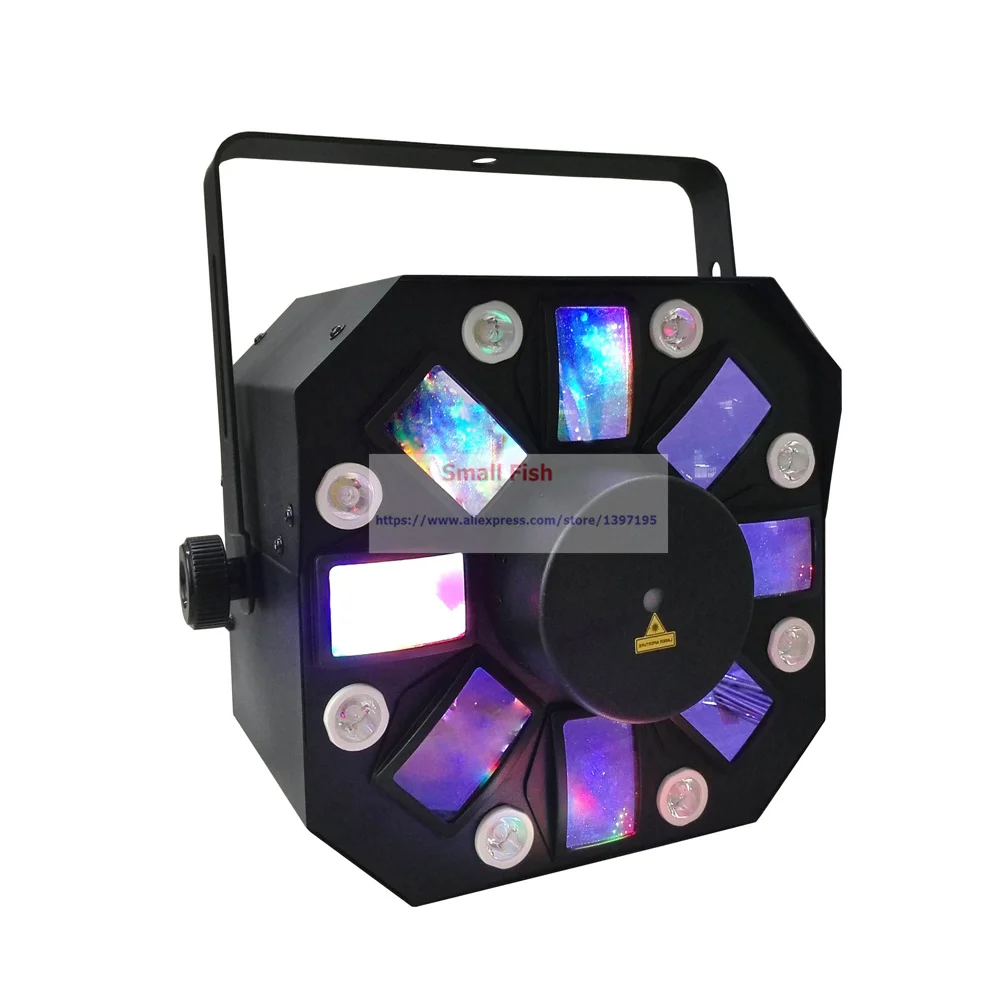 Sale 2022 Hot 8X1W White Color + 8X3W RGBWA LED Stage Effect Light USA Luminums Professional DJ Disco Shows Equipments