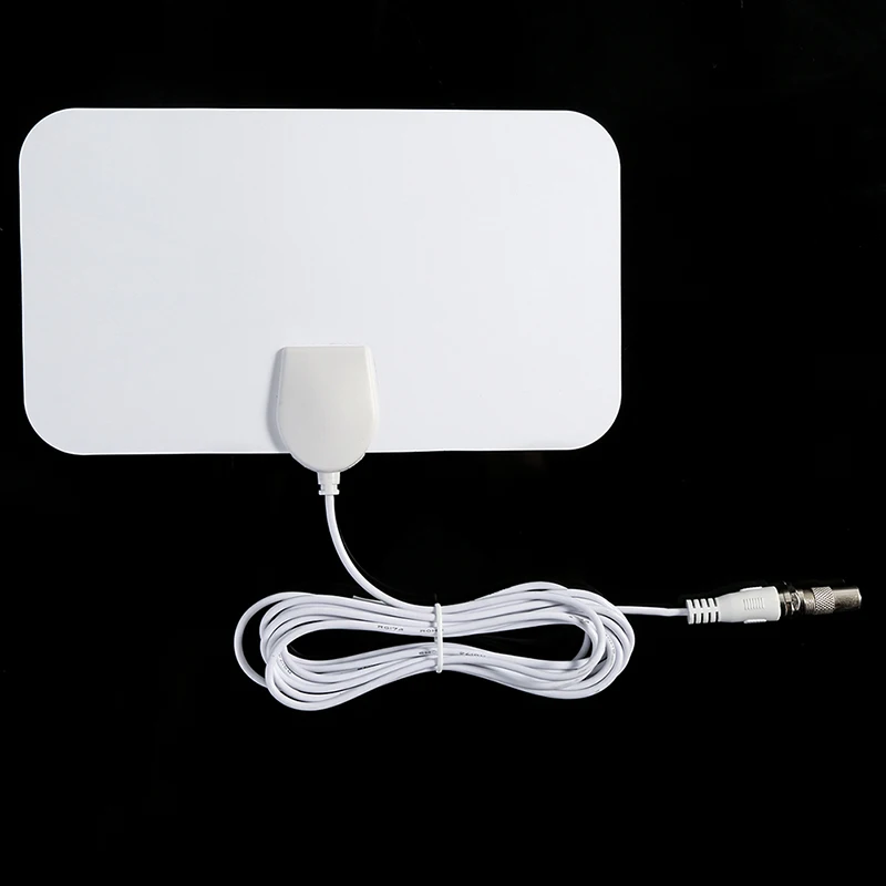 Dital Indoor Dital Freeview Range Ultra-thin Antena TV HDTV Antenna Hh Snal Capture Cable Snal Amplifie Antenna