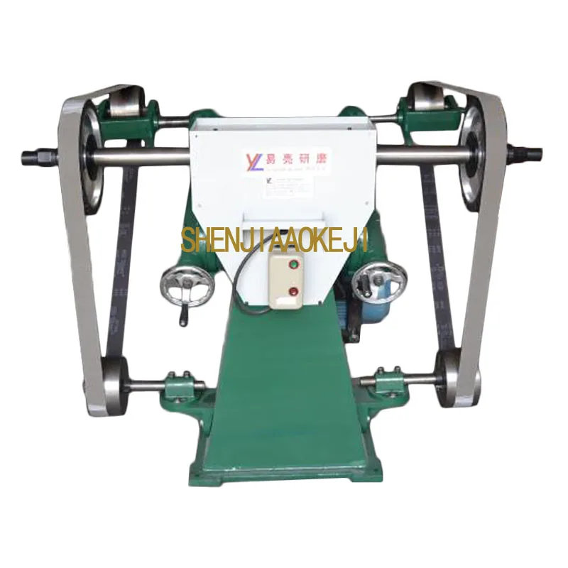 4kw electric sand belt machine Triangle sand belt grinding polishing machine swing arm type Telescopic sandblasting machine