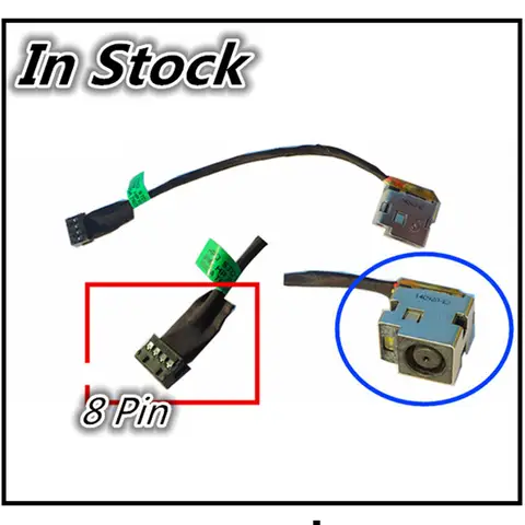 Dizüstü DC Güç jak kablosu Şarj Konektörü Bağlantı Noktası HP Pavilion G6 Serisi G6-2000 G7-2000 TPN-Q109 TPN-Q110
