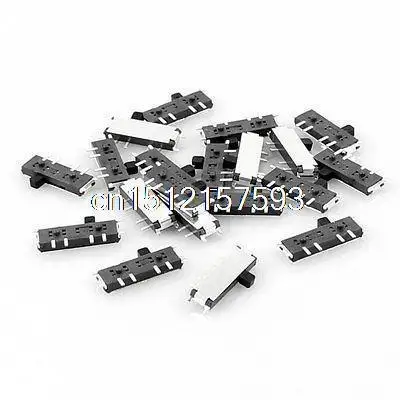 20 шт. ВКЛ./ВЫКЛ./вкл. 8 контактов 2P2T DPDT мини SMD SMT слайд переключатель 10 мм x 3 мм