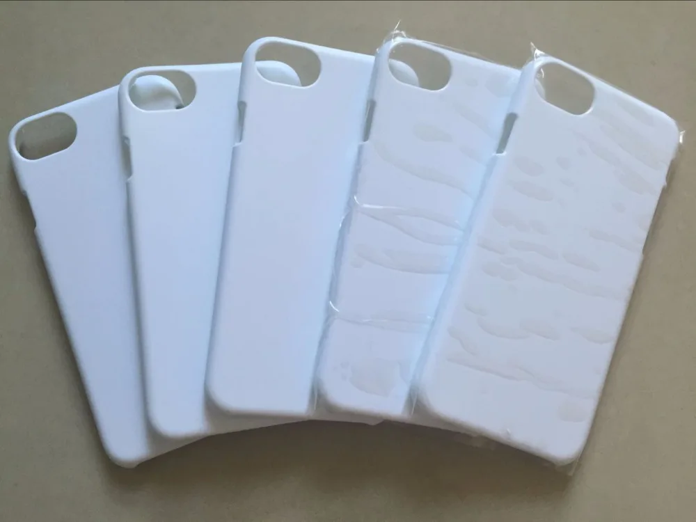 

Wholesale price for iphone7 7 plus sublimation 3D cover 3d blank case for iphone 7 plus 3d white matte glossy case 200pcs/Lot