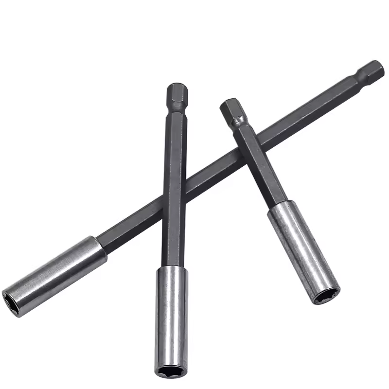 1/4 Hex Shank Quick Release Electric Drill Magnetic Screwdriver Bit Holder 60mm 75mm 100mm 150mm - Image 5