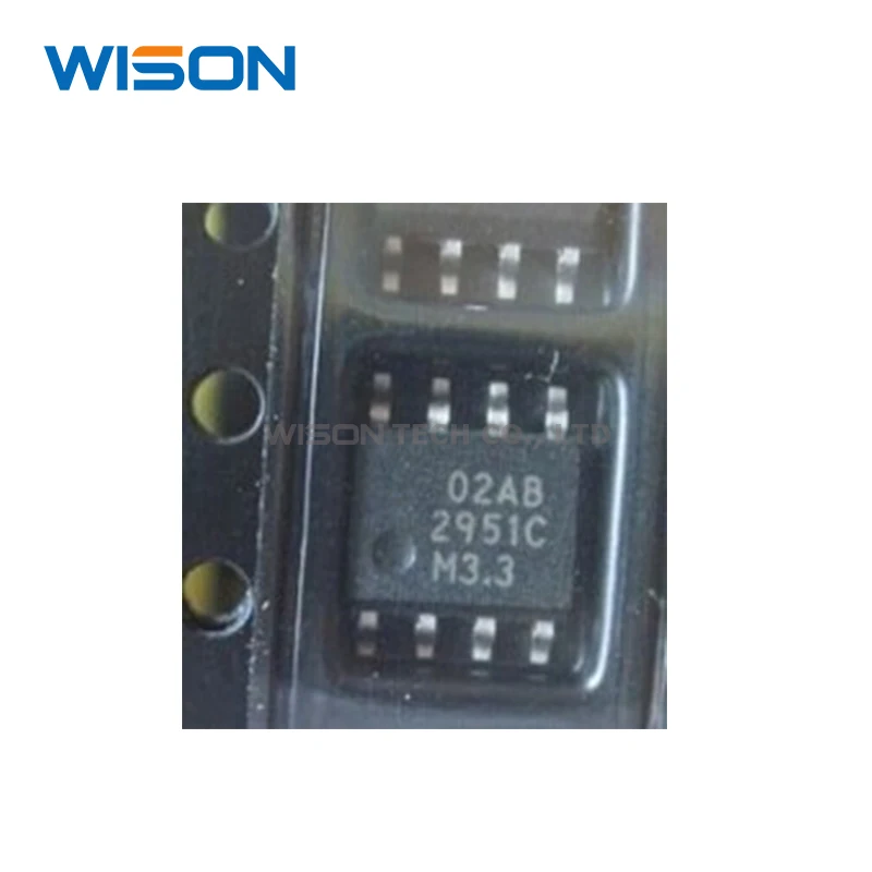 10pcs/lot LP2951CM 2951C LP2951CM-3.3 LP2951  import regulador chip SOP8 new original