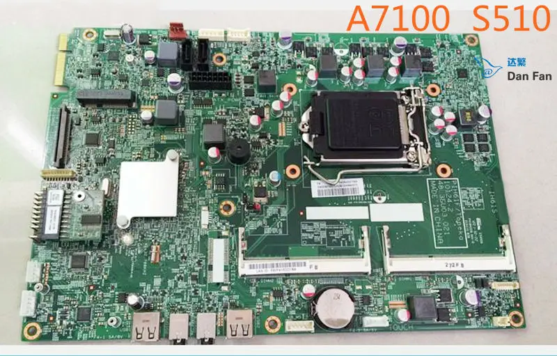 

03T6589 For Lenovo A7100 S510 AIO Motherboard PIH61F Mainboard 100%tested fully work