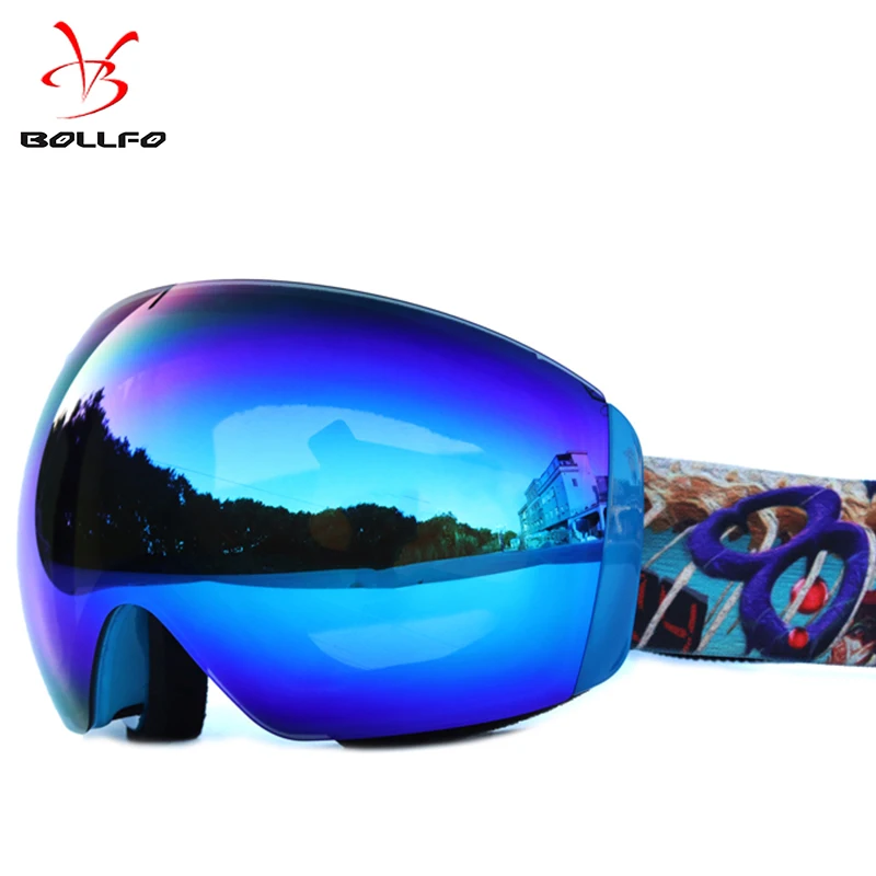 2018 Anti-fog big ski goggles double layers UV400 ski mask glasses skiing men women snow snowboard goggles