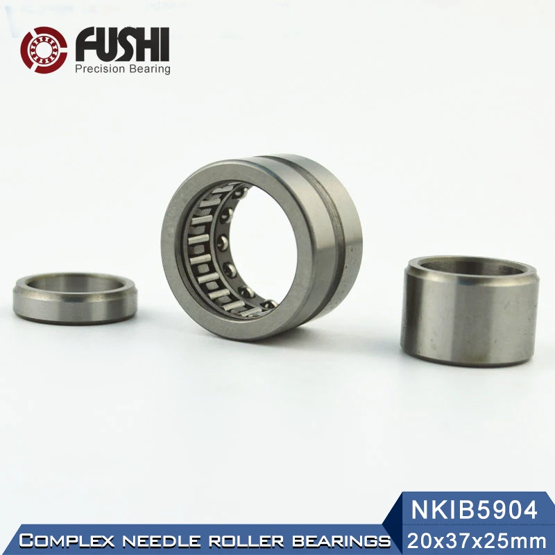 NKIB5904 Complex Bearings 20*37*25mm ( 1 PC) Needle Roller Angular Contact Ball Bearing NATB5904 NATB 5974904