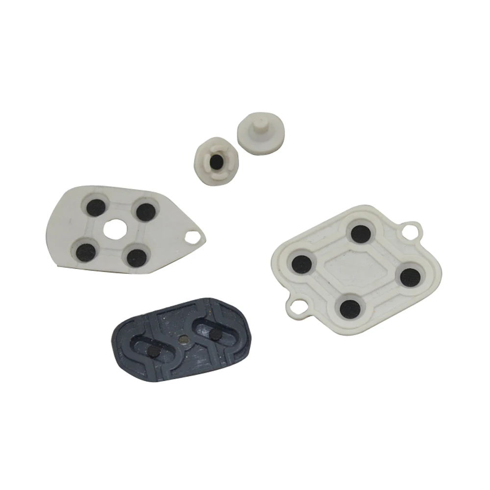 2 ensembles de coussinets en caoutchouc siliconé SNES, réparations de contrôleurs pour S-FC