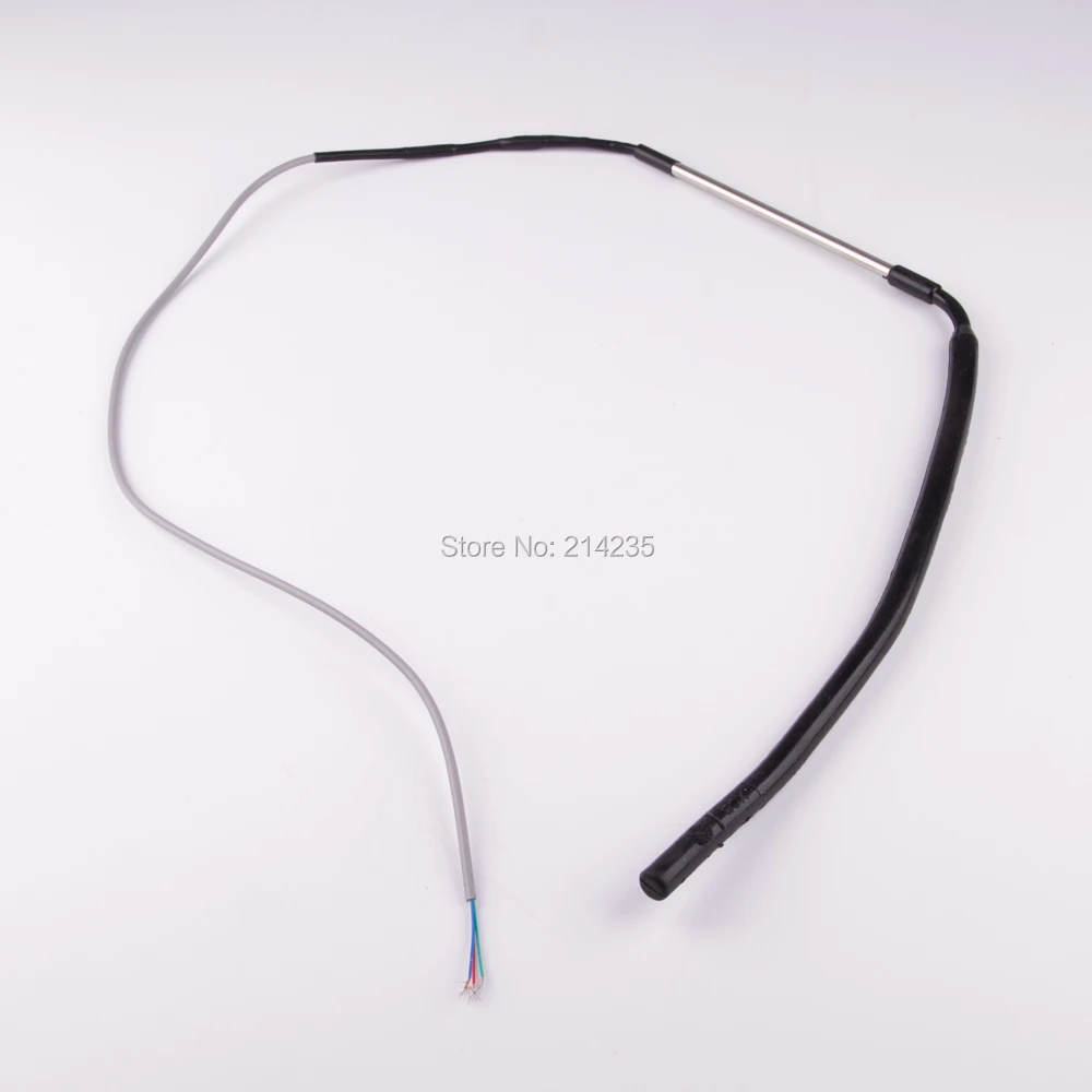 solar energy water heater temperature water level sensor 30cm 4 cores silicone rubber side mounting tank tube probe CGQ-12