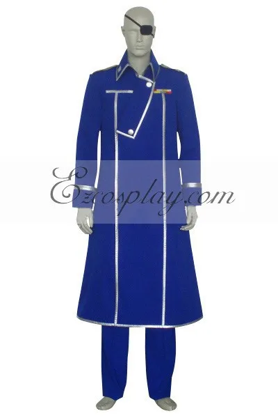 Fullmetal Alchemist King Bradley Cosplay Costume E001