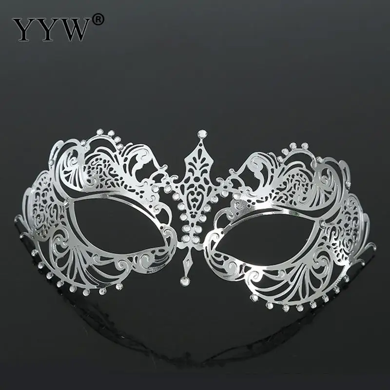 1 Pcs Gold Sexy Masks Half Face Party Masquerade Masks Cosplay Masker For Girls Sexy Hollow Mask Carnival Masque Costume