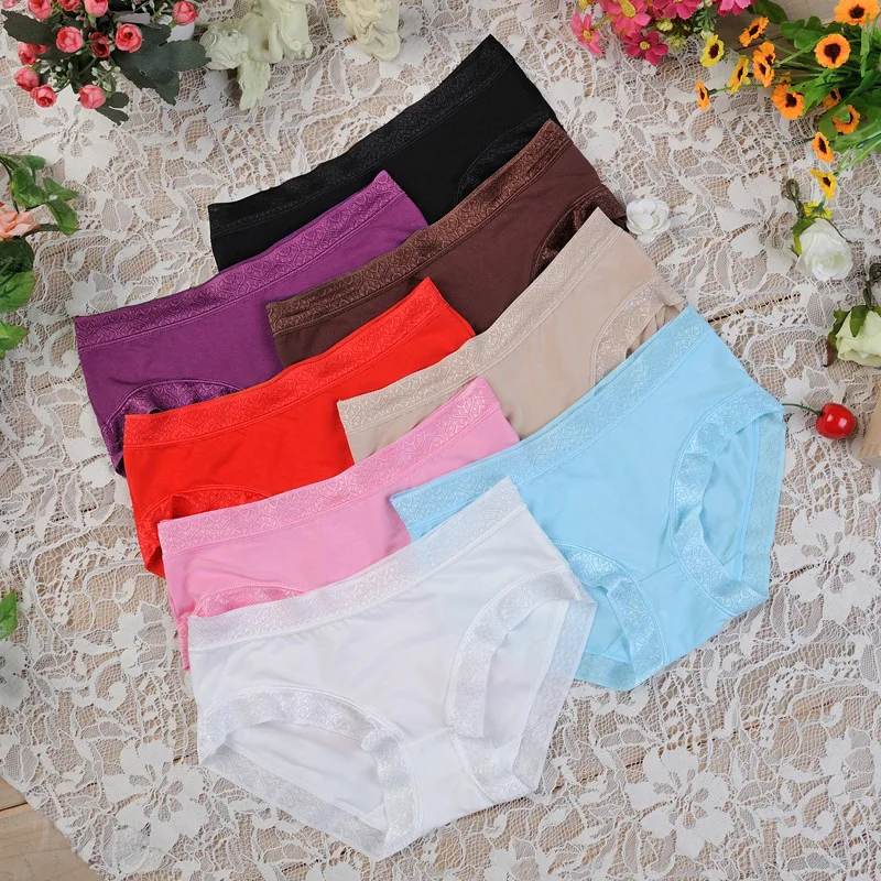 Hot Women Lace Sexy Panties Luxury Seamless Underwear Low Waist Ladies Briefs Female Slim Breathable Underpants Ladies Lingerie