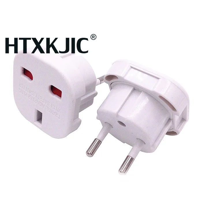 

UK TO EU EUROPE EUROPEAN UNiVERSAL TRAVEL CHARGER ADAPTER PLUG CONVERTER 2 PiN Wall Plug Socket