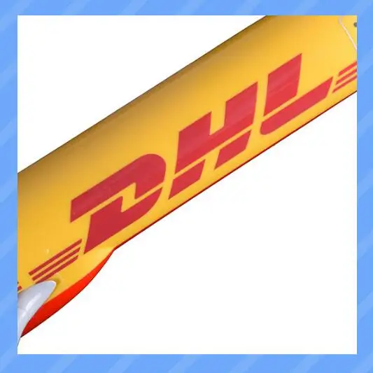 47cm 수지 B757 DHL 항공 비행기 모델 보잉 757 순풍 익스프레스 화물 SF 항공 컬렉션, 장난감 선물