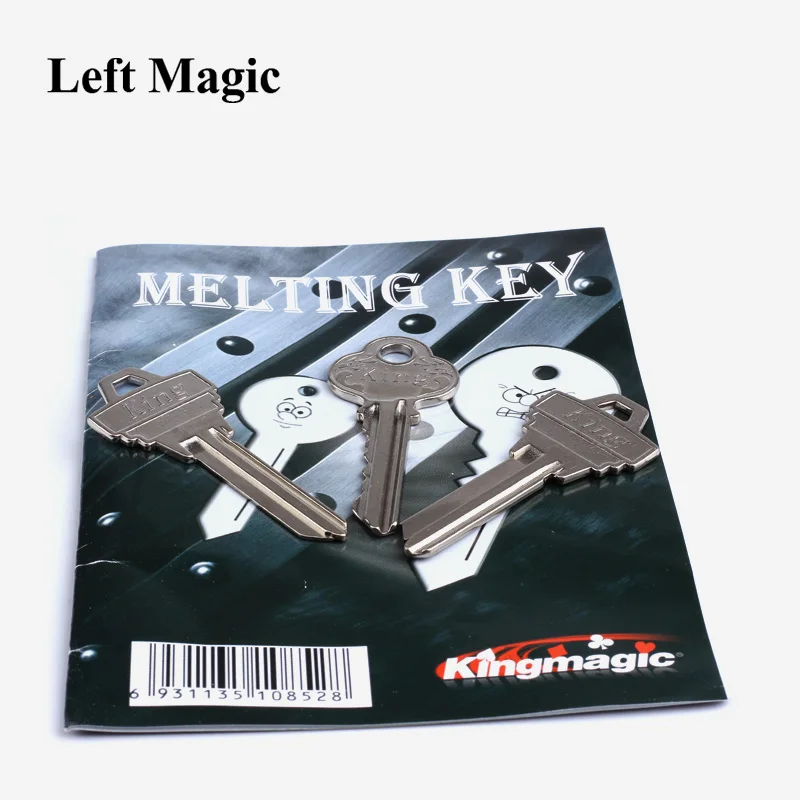 1set Melting Key copy Finger memory Close Up Magic Tricks Mystery magician Accessory illusion props E3014