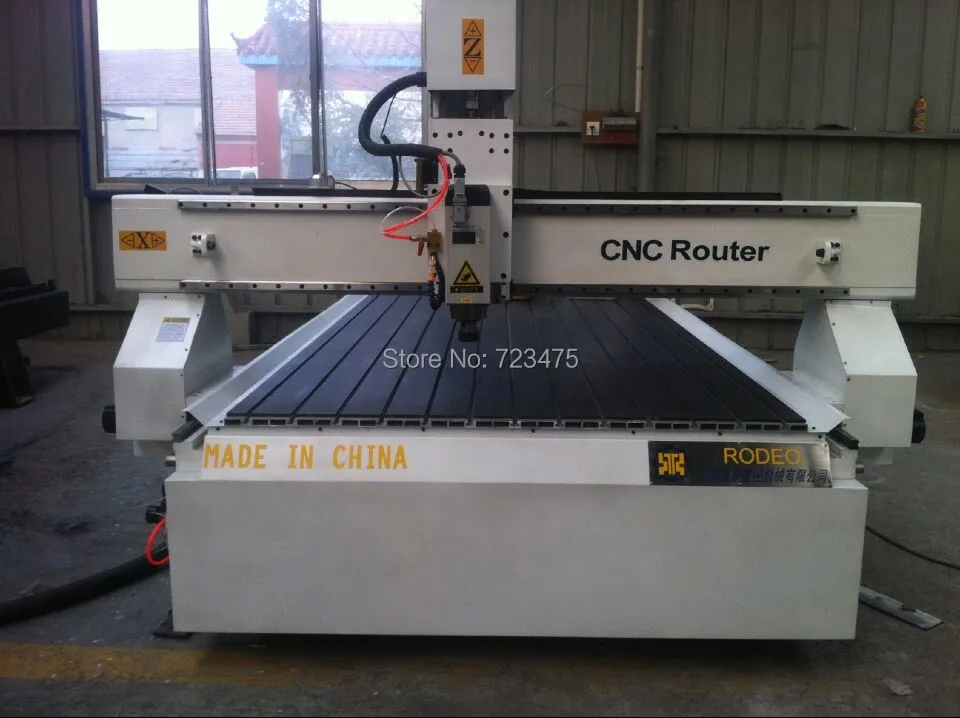 Robotec-fresadora CNC de 3 ejes/4 ejes (rotativo opcional), máquina fresadora de madera CNC, precio bajo, 1325 de puntifunción/2 años de garantía