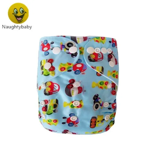 High Quality Naughty Baby Washable and Reusable Cloth Diapers Adjustable Snap One Size Cloth Pocket Diapers Free shipping