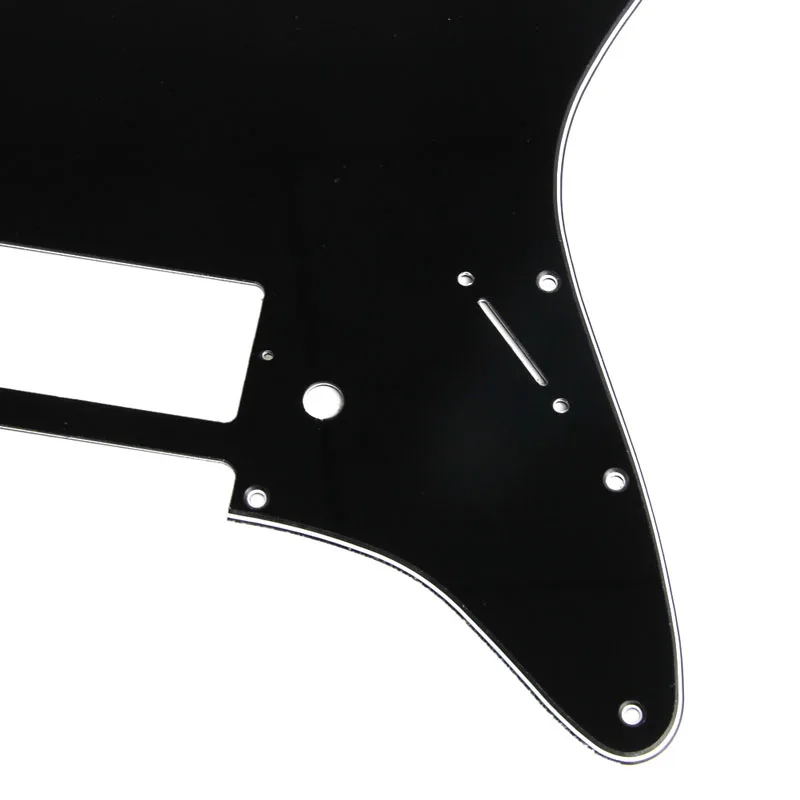 3 Ply Black Guitar Pickguard For Fender Stratocaster HS Single . Humbucker