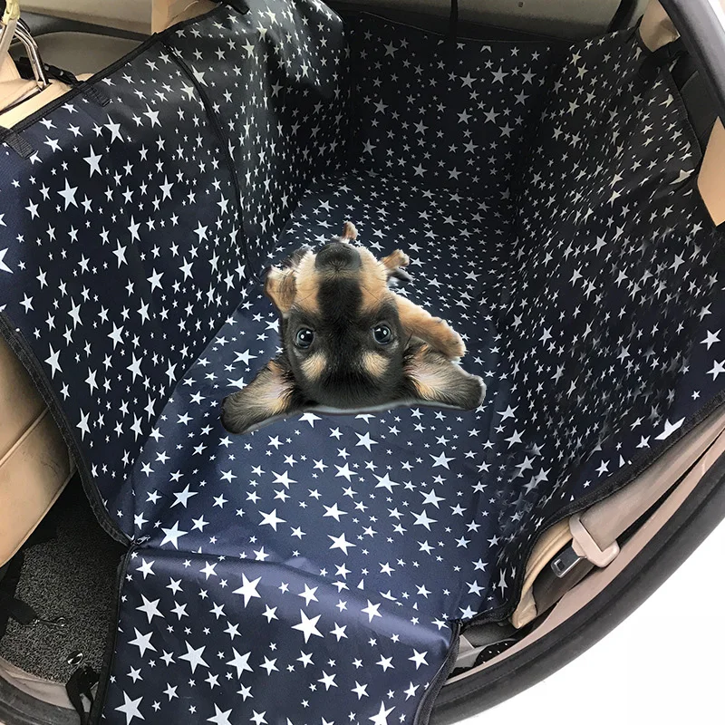 Waterproof Dog Car Seat Cover anti slip Pet Carrier Car Rear Back Seat Mat Scratchproof Hammock Cushion Protector case 13 colors