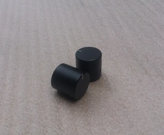 سريع الشحن 2 قطعة قطر 25 مللي متر ، ارتفاع 25 مللي متر المقبض/سبائك الألومنيوم الصلبة المقبض/مقياس الجهد المقبض HIFI ستيريو مكبر للصوت المقبض