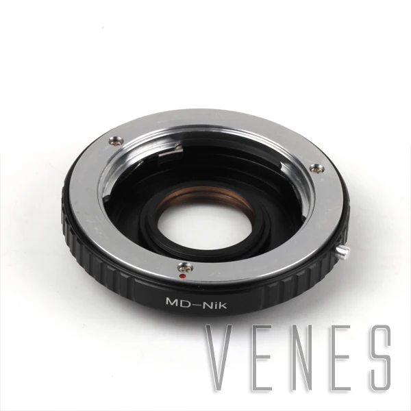 Mount adapter ring pak voor minolta md lens nikon mount camera withoptical glazen D810A D7200 D5500 D750 D810 D5300 D3300 df