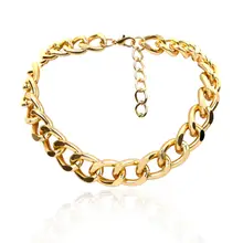 Gold Aluminum Cuban Necklace #5