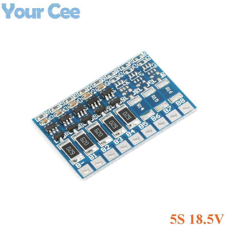 BMS 3S 4S 5S 6S 7S 8S 18650 Balance Function Lithium Battery Charger Protection Board Module Li-ion Lipo PCB Charging Equalizer