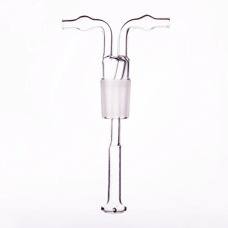 SHUNIU S Monteggia gas washing bottle, Capacity 60ml, Lab Glass Gas Washing Bottle muencks, Shisha hookah, Neutral glass