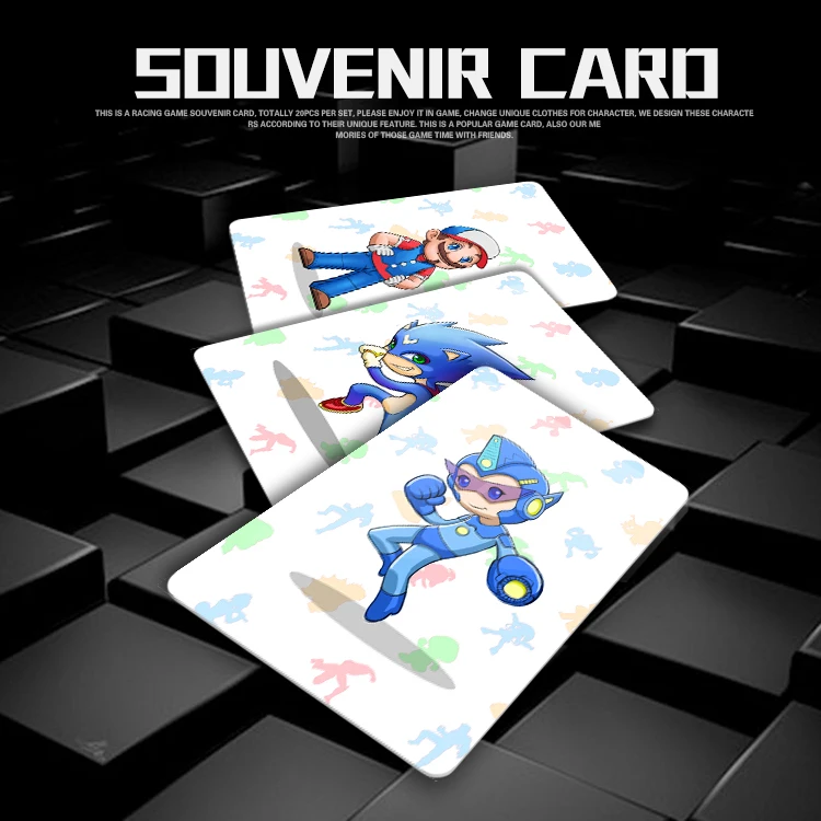 20pcs NFC Tag Cards for Switch and Wii U--Mario Kart 8 Deluxe NTAG215 Chip Cards