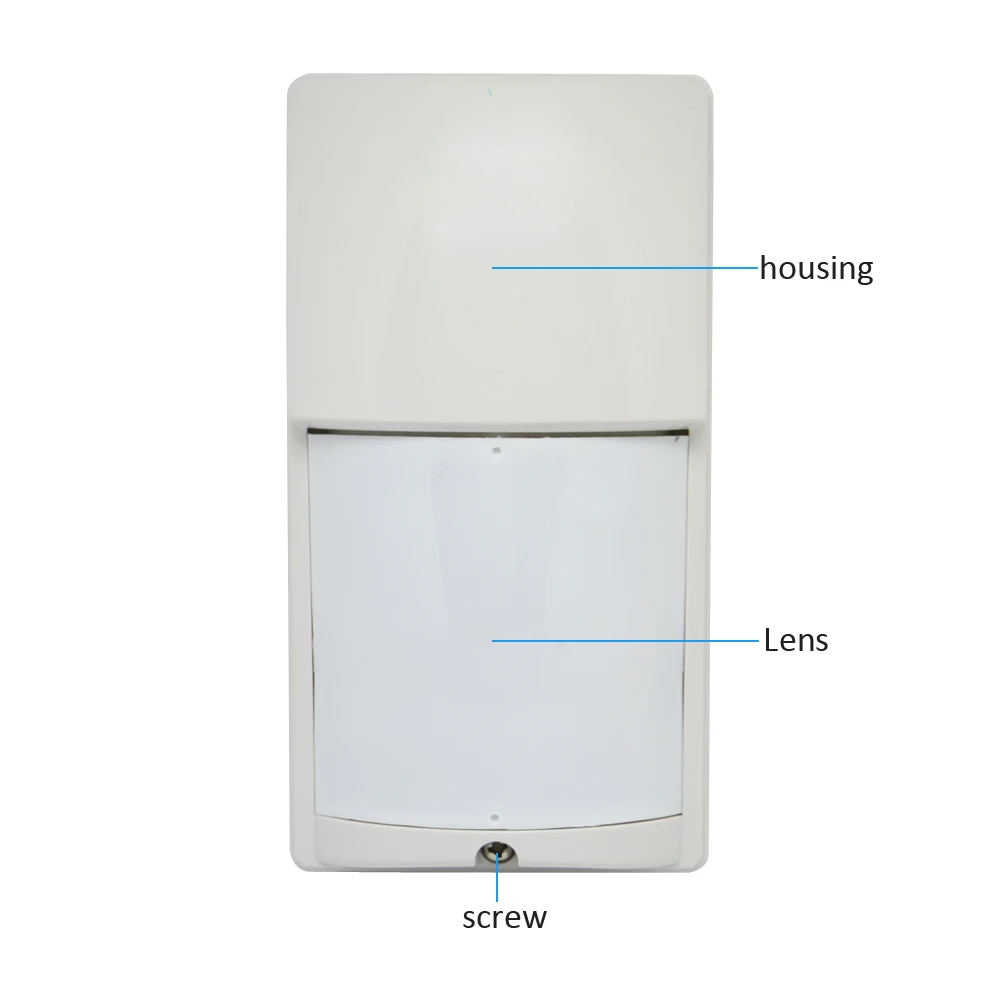 Imagem -02 - Sensor de Alarme de Segurança Ip54 Impermeável ao ar Livre Detector Infravermelho Fixado na Parede Imunidade do Animal de Estimação Optex Lx402 nc Nenhuma Opção de Saída de Sinal