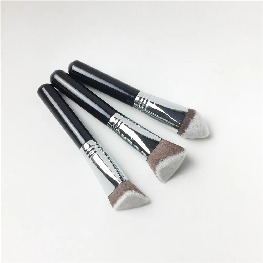 CVC 3D/4D Edge Kabuki Brushes - Dense Foundation Concealer Highlight Sculpt Contour Brush - Beauty Makeup Brushes Blender Tool