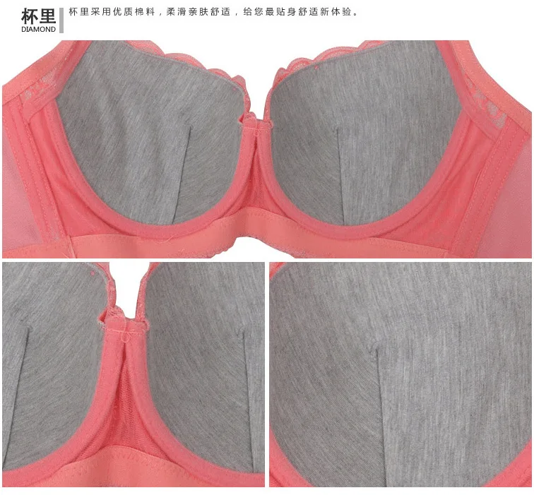Topy 34 36 38 40 42 44 C D E cup poliestrowe biustonosze push-up, koronkowe patchwork seksowna bielizna biustonosz, damskie intime moda bielizna