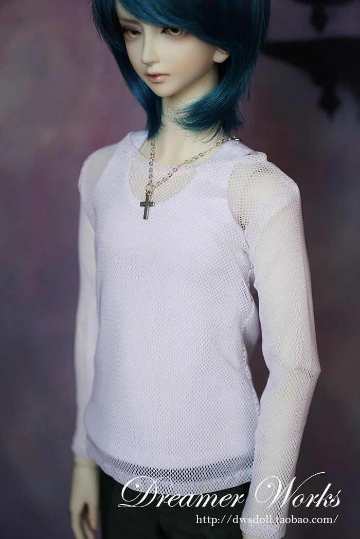 

1/4 1/3 scale BJD clothing accessories Mesh top+vest suit for BJD/SD doll,Not included doll,shoes,wig,and other accessories 1252