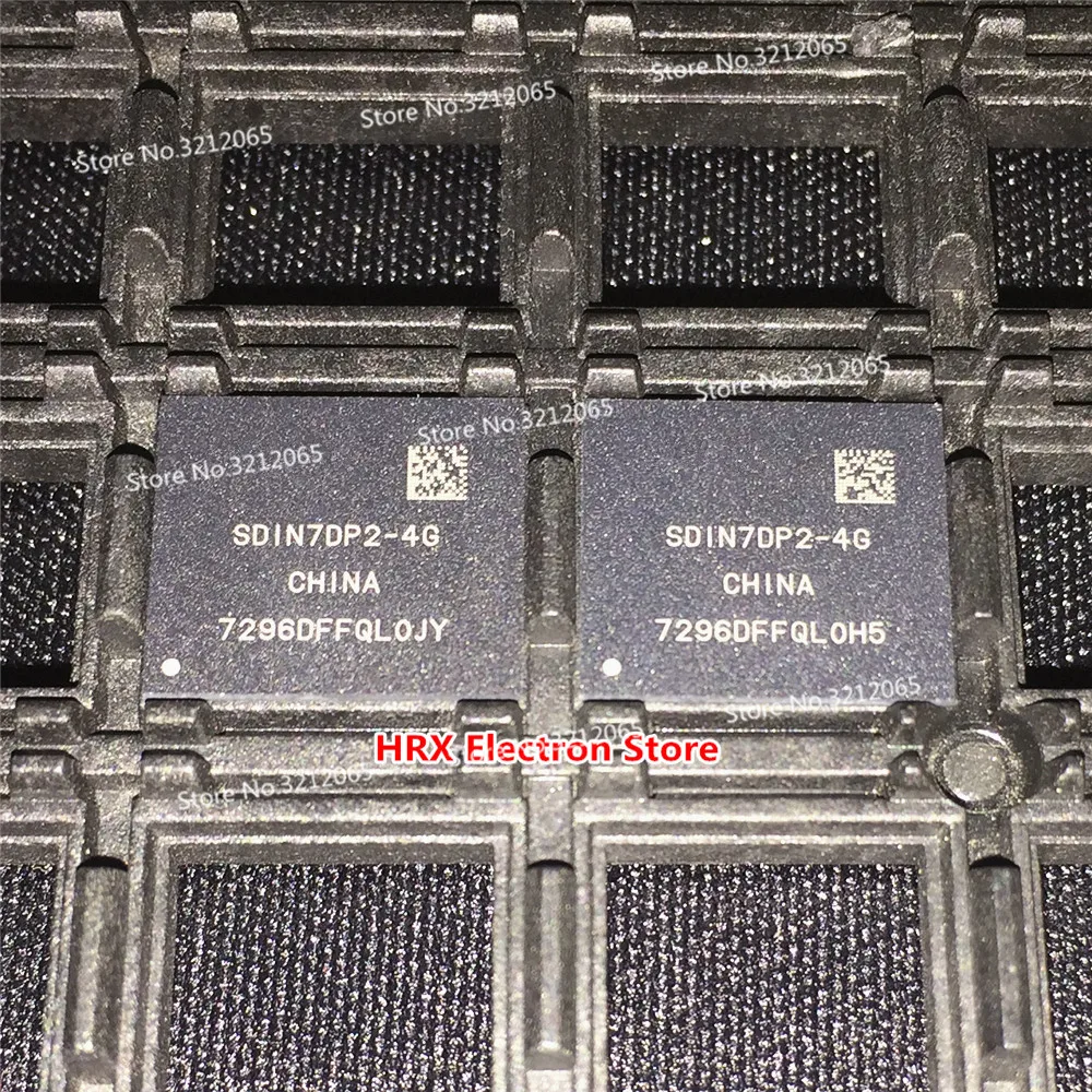 100% New Original SDIN7DP2-4G BGA EMMC SDIN7DP2 4G (1-10piece)