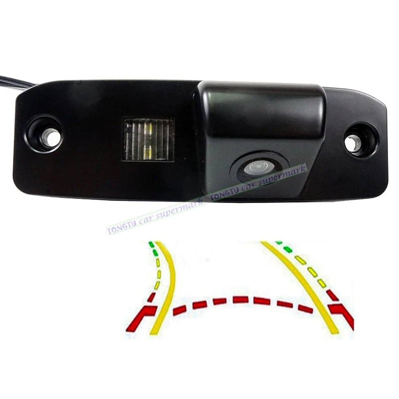 

600L CCD Intelligent Dynamic Trajectory Tracks Rear View Camera For Hyundai Elantra Terracan Tucson Accent Kia Sportage