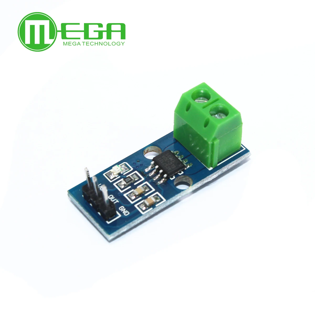 Modulo sensore di corrente Hall 5A 20A 30A modello ACS712 per arduino