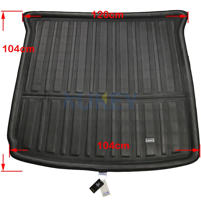 For Dodge Journey For Fiat Freemont 2009-2018 Rear Trunk Cargo Liner Mat Floor Tray Carpet 2011 2012 2013 2014 2015 2016