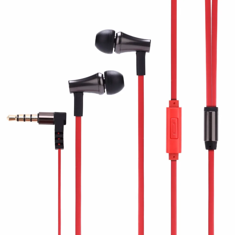 

FooHee Metal In-Ear Earphones Mic Remote Unique Design 3.5mm Stereo Bass Sound for Mobile Phone iPhone PC MX111