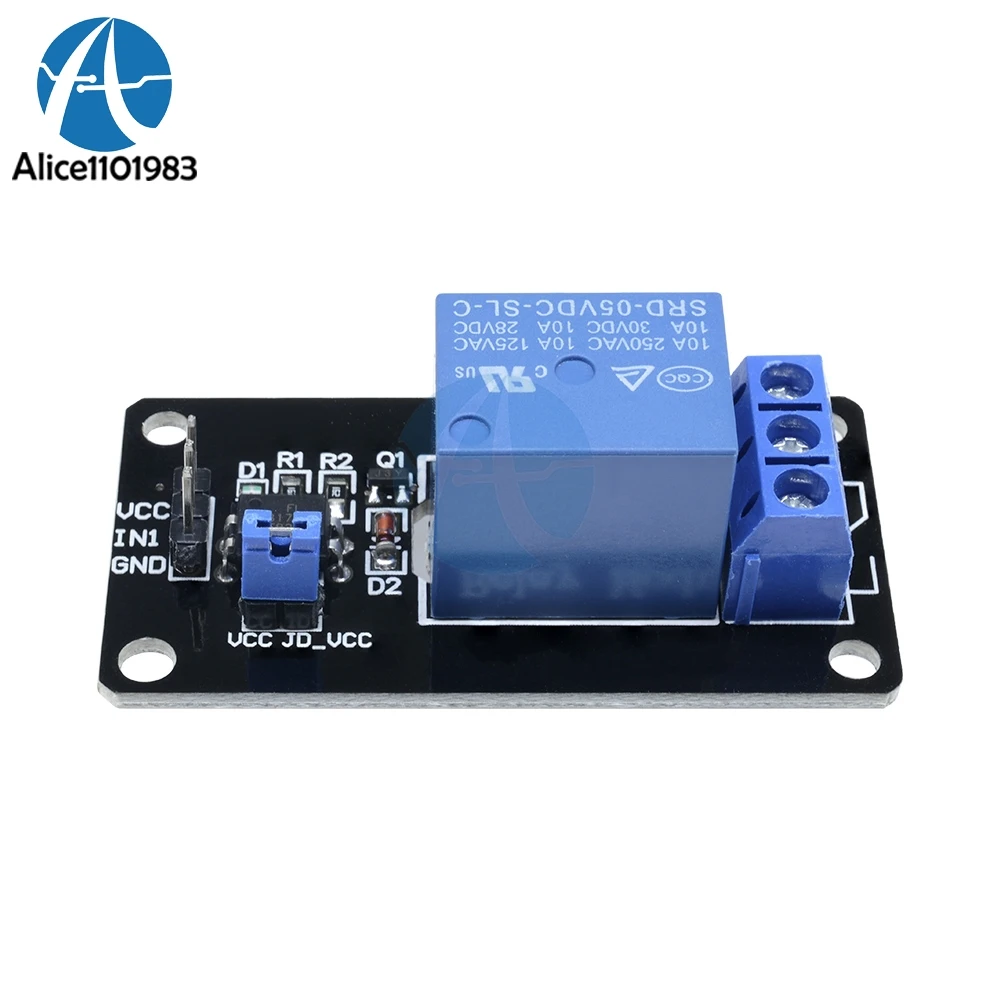 5V1 5V 1 Channel 1CH Relay Module Relay Interface Board For Arduino MCU PIC AVR DSP ARM SCM Household Appliance Control