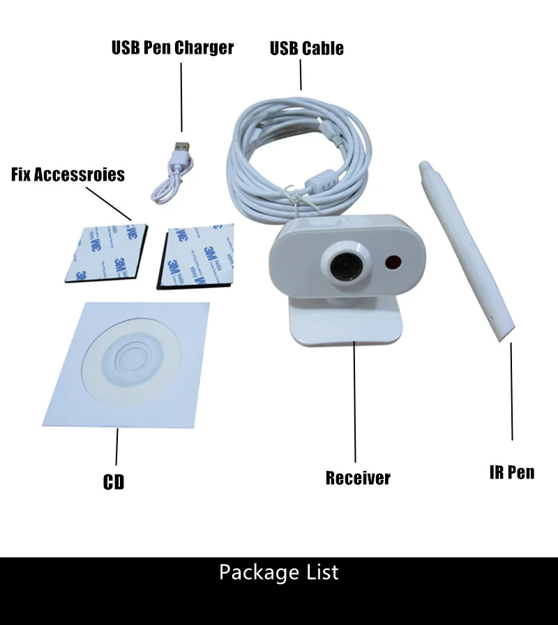 Portable smart board Interactive whiteboard for business meeting and teaching long Focus