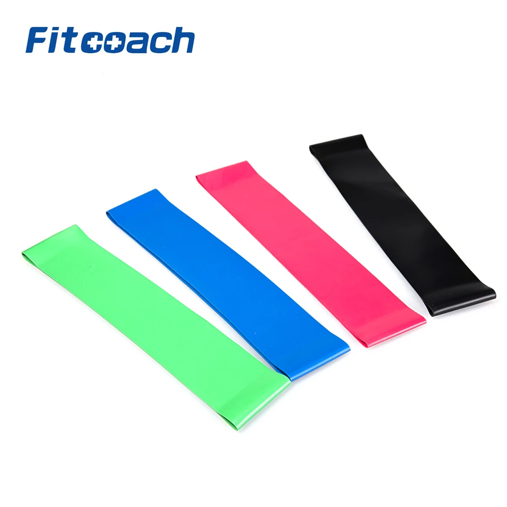 Fitcoach-Sports Resistance Loop Bands, Light Medium Heavy Portable Workouts Equipment