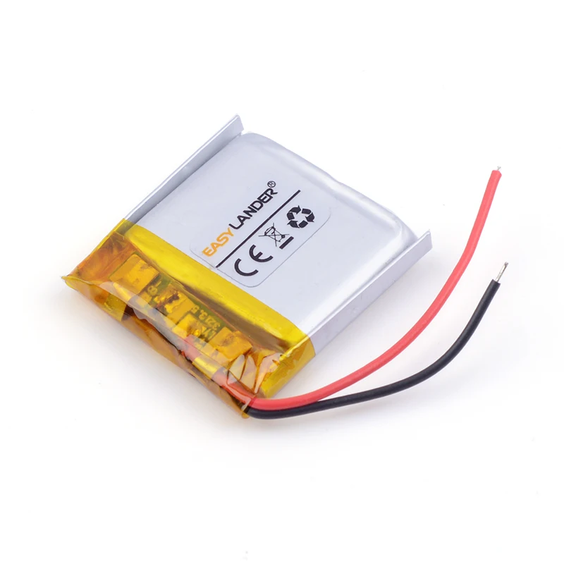 3.7V lithium Li ion polymer rechargeable battery 402525 250MAH Bluetooth headset speakers steelmate small toys 042525 MP3 MP4