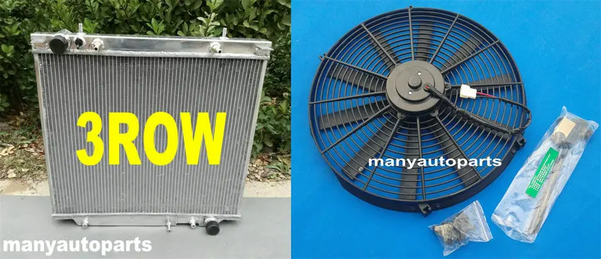 مشعاع ألومنيوم ل ميتسوبيشي DELICA الفضاء والعتاد 2.5 2.8 1994-2005 95 96 97 98