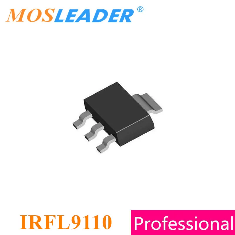 Mosleader IRFL9110 SOT223 100PCS 1000PCS IRFL9110TRPBF IRFL9110PBF IRFL9110TR P-Channel 100V 1.1A Made in China High quality