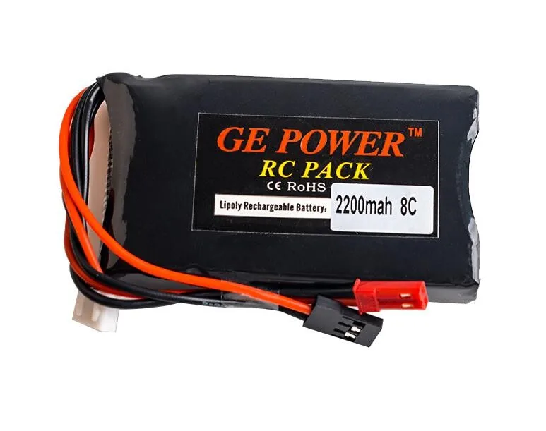 1pcs Li-Polymer 2S 7.4V 2200MAH 8C Lipo Battery For Flysky GT3B T6 / Futaba 14SG 2.4Ghz FASSTest 14ch t10J Transmitter