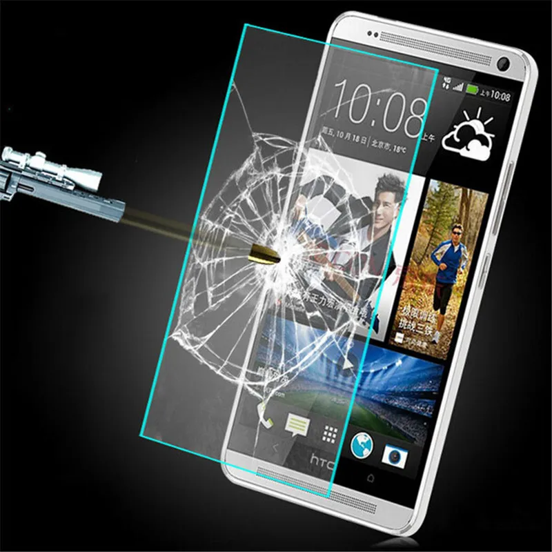 Premium Tempered Glass For HTC One Max T6 Screen Protector 9H Toughened Protective Film Guard