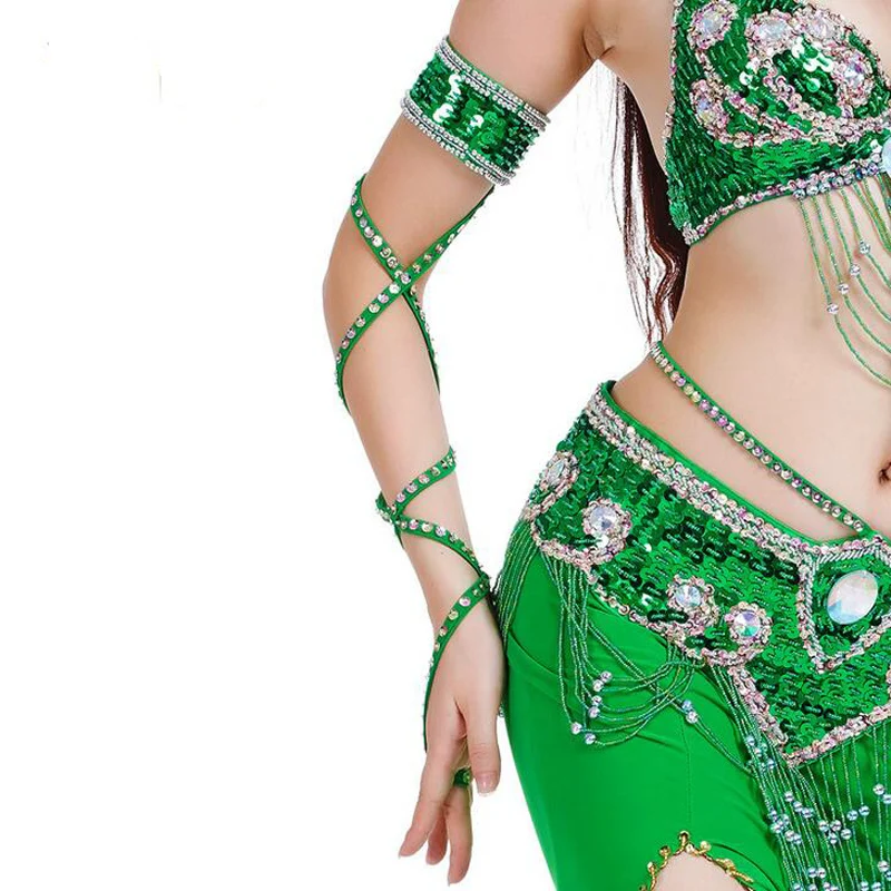 New design 1pair/2pcs pretty Belly Dancing Arm-Bands Sexy belly dance stage Accessories various colors available