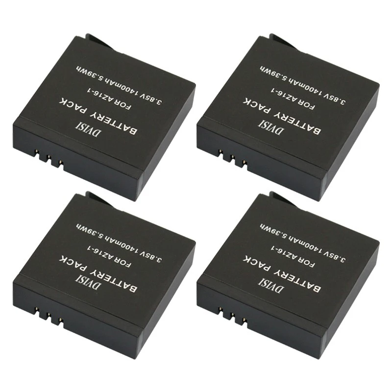 High Quality 3.85V 1400mAh Rechargeable Battery for Xiaomi Yi 2 4K Sport Action Camera
